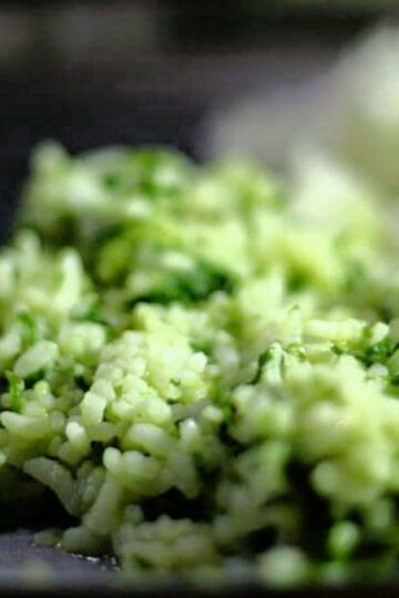 receta arroz con espinacas