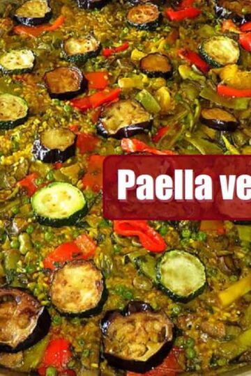 paella vegetariana