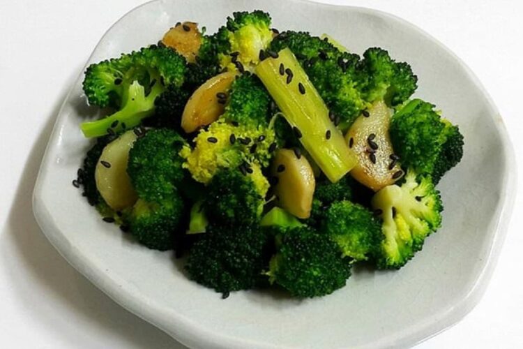 receta de brocoli salteado