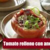 cómo hacer tomate relleno con anchoas receta