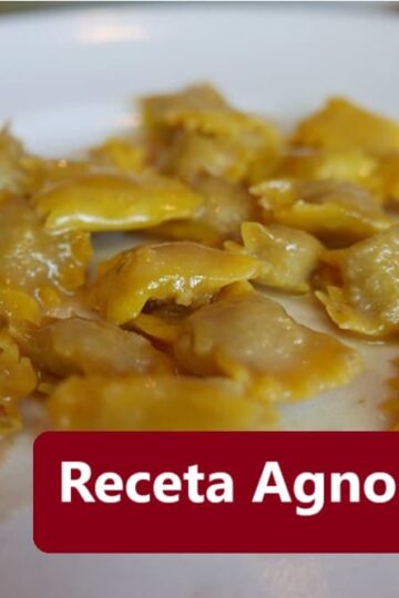 pasta agnolotti agnolotis receta